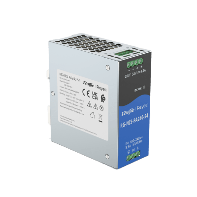 Fuente de Alimentación AC/DC 240W DIN-RAIL para Switch Industrial - RUIJIE