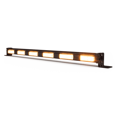 Barra de Señalización LED / 29 Pulgadas / 6 Módulos / Ámbar / 12-24V DC / 35 Patrones Direccionales / Análoga | SIERRA STORE