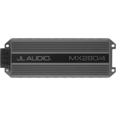 Amplificador Náutico y para Deportes de Motor / 4 Canales / 280 W RMS / Clase D / IPX7 / Filtros Paso Bajo y Paso Alto / | SIERRA STORE