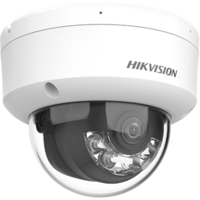 HIKVISION DS2CD1143G3LIU - Cámara Domo IP / 4 Megapixel / Lente 2.8 mm / IR 30 m (98.4 ft) / WDR 120 dB / IP67 e IK10 / PoE | SIERRA STORE