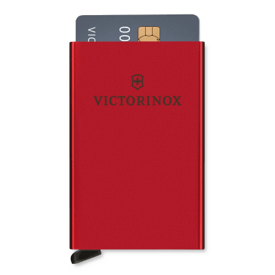 Tarjetero de Aluminio / Capacidad 4-6 Tarjetas / Protección RFID / Sistema Deslizamiento / 10 x 6 x 1 cm | SIERRA STORE