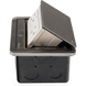Caja de Piso IP44 con GFCI / 20 A / 2500 W / AUTOTEST / Acero Inoxidable / Push to Open / Protección Aguas Abajo / Seguridad TR / Uso | SIERRA STORE