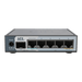 Router hEX S / 5 Puertos Gigabit Ethernet / 1 Puerto SFP 2.5G / Dual-Core ARM / 512 MB RAM / RouterOS V7 / PoE-In y PoE-Ou...