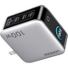 Cargador Rápido GaN / 4 Puertos / 100W / Pantalla TFT Inteligente / Enchufe Plegable / Tecnología AirPyra y GaNInfinity | SIERRA STORE