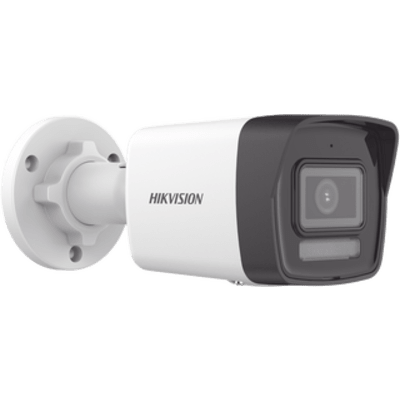 HIKVISION DS-2CD1023G3-LIUF - Cámara Bala IP / 2 Megapixel / Dual Light 30 m (98.4 ft) / AcuSense Lite / Audio Integrado / IP67 / PoE | SIERRA STORE