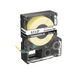 PANDUIT T050X000VXM-BK - Cinta Continua / Vinilo Negro sobre Amarillo / 12 mm x 7 m (23 ft) / Interior-Exterior | SIERRA STORE
