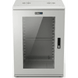 Gabinete Rackeable / 18U / 19 in / Puerta Cristal / Carga 750 Kg / 600x605x930 mm (23.6x23.8x36.6 in) / 3.05 ft Alto | SIERRA STORE