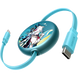 Cable Retráctil de Carga Rápida / USB-C a USB-C / PD 100W / Sincronización 480 Mbps / Diseño Telescópico 4 Etapas / Chip E-Marker / | SIERRA STORE