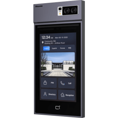 Videoportero Con Lector QR Físico / Incluye Bracket de Instalación / Pantalla 10" LCD / Cámara 5 MP / Acceso Por Rostro, Tarjeta, QR | SIERRA STORE