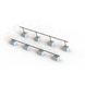 EPCOM VEKTOR21 - Sistema de Montaje Solar / Estructura Aluminio AL6005-T5 / Ángulo Ajustable 10°-30° / Patas Frontales Ajustables / | SIERRA STORE