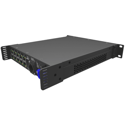 Convertidor de Fibra a Ethernet NovaStar | 10 Puertos Gigabit | 2 Puertos Ópticos 10G | Transmisión de Larga Distancia | Modo Simple | SIERRA STORE