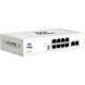 Switch PoE No Administrable / 8 Puertos 10/100 Mbps PoE / 2 Puertos Uplink 10/100 Mbps / Presupuesto PoE 76 W / Alcance PoE 250 m | SIERRA STORE