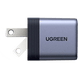 Cargador Rápido GaN de 45W / 1 Puerto USB-C / PD3.0-PPS-QC3.0 / Ultracompacto 36.1×30.7×30.7 mm (1.42×1.21×1.21 in) / Carcasa Ignífuga | SIERRA STORE
