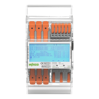 KIT DE MEDICIÓN DE ENERGÍA PARA 65A / 3x230-400 V / Modbus-M-Bus / Push-in CAGE CLAMP® / Display LCD Iluminado / Bluetooth...