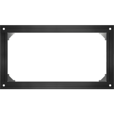 HIKVISION DP-D40XXCB22-1X1-Q03-NW-Q03-HC - Soporte Modular 1x1 / Compatible con DS-D40W-2F / Negro / Pintura Electroestática / | SIERRA STORE