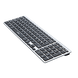 Teclado Inalámbrico Multimodo / Bluetooth + 2.4 GHz / 3 Dispositivos Simultáneos / Recorrido de Tecla 1.8 mm / Batería 500 mAh / USB-C | SIERRA STORE