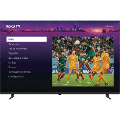 ROKU SmartTV QLED 40 Pulgadas / Dolby audio / 3 puertos HDMI / Resolucion Full HD / WiFi Integrado / VESA 100x100 mm | SIERRA STORE