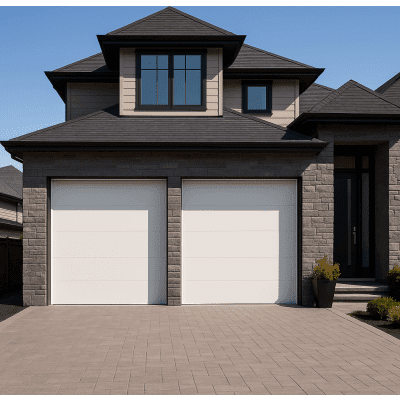 ACCESSPRO APDOOR-97 - Puerta de Garage Seccional / 9 x 7 pies (2.74 x 2.13 m) / Panel Calibre 26 / Aislamiento Poliuretano 42 mm / 4 | SIERRA STORE