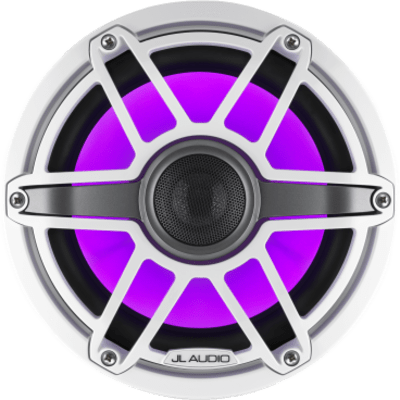 Bocinas Náuticas JL Audio M6 8.8" / Coaxial / LED Transflective / Rejilla Deportiva Blanca / 125 W RMS / 4 Ω / Respuesta 38 Hz-20 kHz | SIERRA STORE