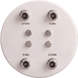 Antena Omnidireccional Doble Banda 8 dBi / Conector 4 x N Hembra / Frecuencia 2400-2500 MHz y 5150-5850 MHz / Polarización Vertical / | SIERRA STORE
