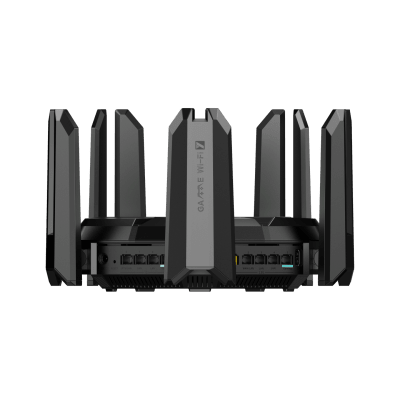 Home Router inalámbrico MESH Wi-Fi 7, Diseñado para GAMING con doble puerto WAN 2.5G para Sumar Ancho de banda, 3 puertos ...