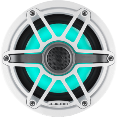 Bocinas Náuticas / 6.5" / Coaxial / 75 W RMS / LED Transflective / Rejilla Deportiva Blanca / 89.5 dB / 55 Hz-25 kHz / 4 Ω | SIERRA STORE