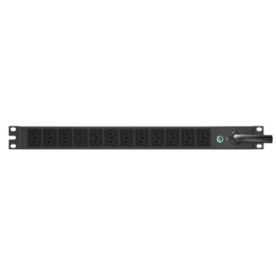 PANDUIT E12D13M - PDU ES2P Monitoreable (MI) para Distribución de Energía, Enchufe de Entrada NEMA L6-20P, Con 12 Salidas C13 | SIERRA STORE