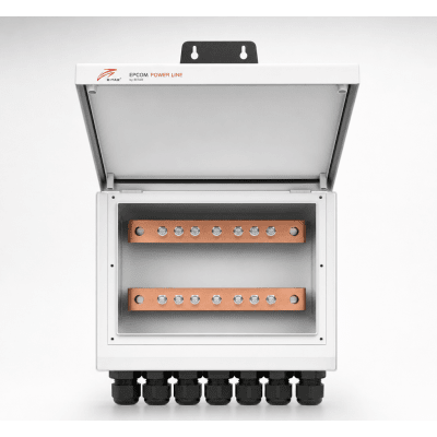 Caja de Distribución para Baterías en Paralelo / Hasta 6 Baterías / Corriente Máxima 300 A / 400 x 150 mm / Compatible con RES20010K | SIERRA STORE