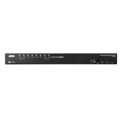 Conmutador KVM / 8 puertos DisplayPort / USB 3.1 Gen 1 / 4K DCI 4096x2160@60Hz / Cascada hasta 128 equipos / 8 monitores multipantalla | SIERRA STORE