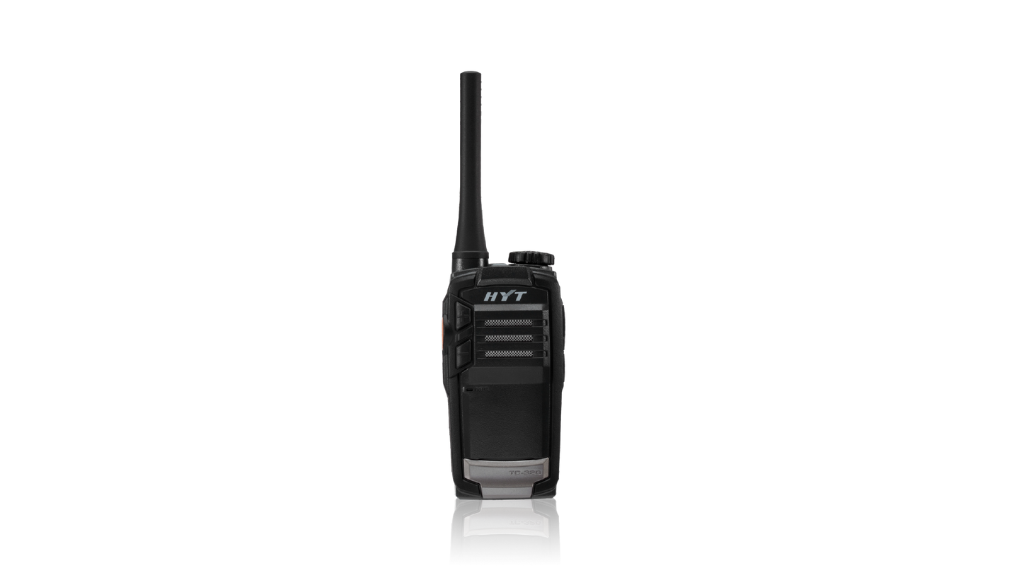 Radio Hytera TC-320 Analógico Portátil UHF 400-470 MHz, 16 canales, 2 W