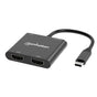 ADAPTADORES/MANHATTAN/154321/CONVERTIDOR USB-C A HDMI 2 PUERTOS 4K - MST | SI...