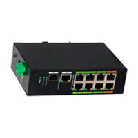 SWITCH/ DAHUA/ DH-LR2110-8ET-120-V2/ EPOE 8 PUERTOS/ HASTA 800 MTS CON CAMARAS EPOE/ 120 WATTS/ SWITCHING 8.8G/ IEEE802.3AF