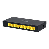 DAHUA DH-PFS3008-8GT - SWITCH/ PFS3008-8GT/ GIGABIT DE 8 PUERTOS NO ADMINISTRABLE/ CAPA 2/ 10/100/1000 BASE-T/ CARCASA METALICA/ SWITCHING 16G