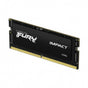 MEMORIA RAM KINGSTON SODIMM DDR5 16GB 4800MT/S FURY IMPACT BLACK CL38 262PIN ...