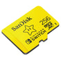 MEMORIA SANDISK MICRO SDXC 256GB NINTENDO SWITCH 100MB/S 4K U3 V30 SDSQXAO-25...