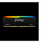 MEMORIA RAM KINGSTON DIMM DDR4 8GB 3200MT/S FURY BEAST BLACK XMP RGB CL16 288...