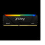 MEMORIA RAM KINGSTON DIMM DDR4 16GB 3200MT/S FURY BEAST BLACK XMP RGB CL16 28...