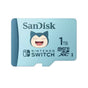 MEMORIA SANDISK MICRO SDXC 1TB NINTENDO SWITCH POKEMON SNORLAX 100MB/S 4K U3 ...
