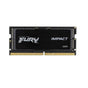 MEMORIA RAM KINGSTON SODIMM DDR5 32GB 5600MT/S FURY IMPACT BLACK CL40 262PIN ...
