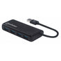 HUB USB, MANHATTAN,164900, V3.2 4 PTOS A | SIERRA STORE