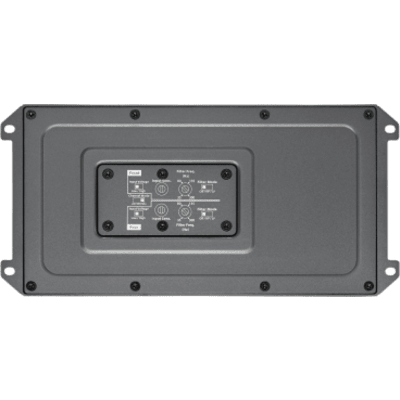 Amplificador Náutico y para Deportes de Motor / 4 Canales / 500 W RMS / Clase D / IPX7 / Filtros Paso Bajo y Paso Alto / | SIERRA STORE