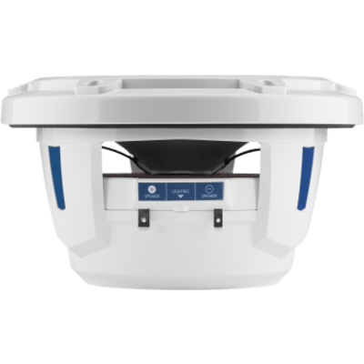 Bocinas Náuticas Coaxiales / 7,7" (196 mm) / Rejilla Clásica Blanca / 100 W RMS / 4 Ω / 45 Hz - 25 kHz / Tweeter Cúpula de Seda 25 mm | SIERRA STORE