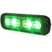 Luz Auxiliar de 16 LED, Rojo/Verde/Ambar/Blanco, Lente Transparente | SIERRA STORE