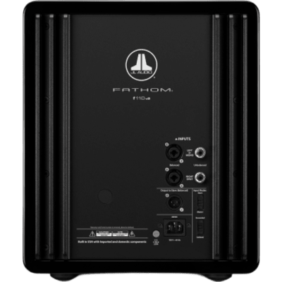 Subwoofer Fathom v2 con Amplificador Integrado / 10″ / 1100 W Short Term / 27-111 Hz (±1.5 dB) / Carcasa Sellada / Negro Brillante / | SIERRA STORE