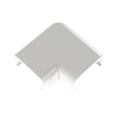 PANDUIT RAF3WH-E - Conexión en ángulo recto "L", para uso con canaleta LD3, material ABS, Color Blanco | SIERRA STORE