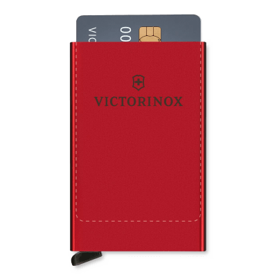 Tarjetero de Aluminio / Capacidad 4-6 Tarjetas / Protección RFID / Sistema Deslizamiento / 10 x 6 x 1 cm | SIERRA STORE