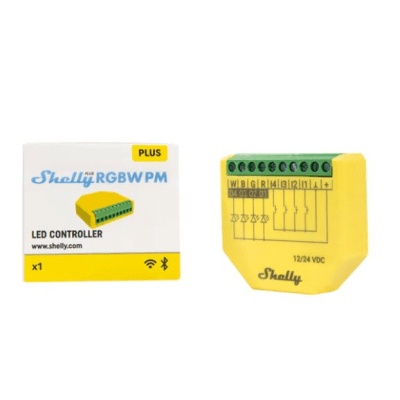 Controlador LED RGBW / Wi-Fi 2.4 GHz / 4 Canales / 12-24V / 12A / 288W / Medición de Consumo / -10°C a +50°C | SIERRA STORE