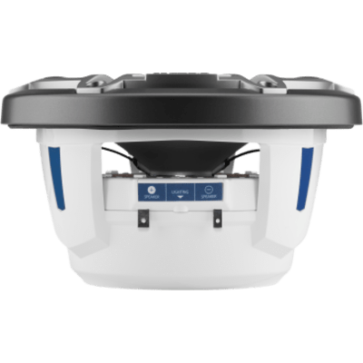 Bocinas Náuticas Coaxiales 7.7" / 100 W RMS / LED Transflective™ / Rejilla Deportiva Titanio / 4 Ω / Respuesta 45 Hz-25 kHz / Marino | SIERRA STORE