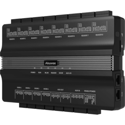 Controlador de Acceso 4 Puertas / Linux / 100,000 Usuarios y 500,000 Tarjetas / 200,000 Registros / RS485 Wiegand OSDP / TCP-IP / PoE | SIERRA STORE