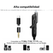 Amplificador de Sonido por Conducción Ósea / Ganancia 25-35 dB / Distorsión <0.5% / 2 Modos de Escucha / USB-C / 6 Horas Autonomía | SIERRA STORE